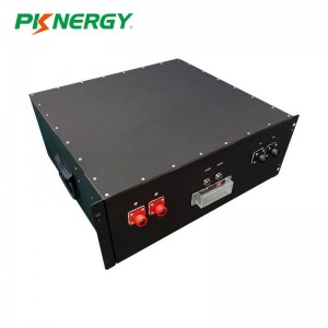 Bateria Lifepo4 10Kwh 48V 200Ah montada em rack para sistema de armazenamento de energia solar