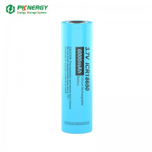 3.7V ICR18650 6000mAh