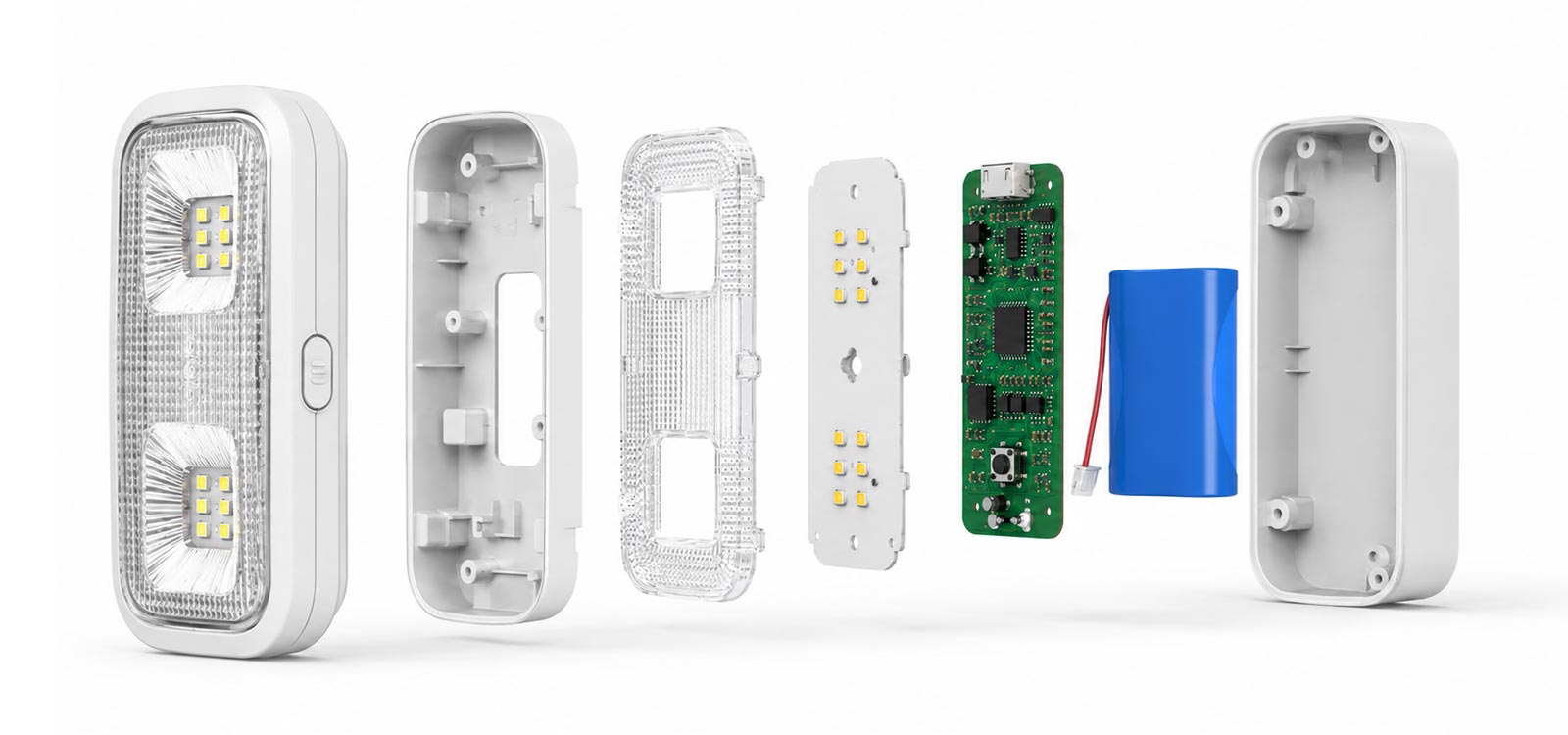 Custom lithium battery pack disassembly diagram and structure