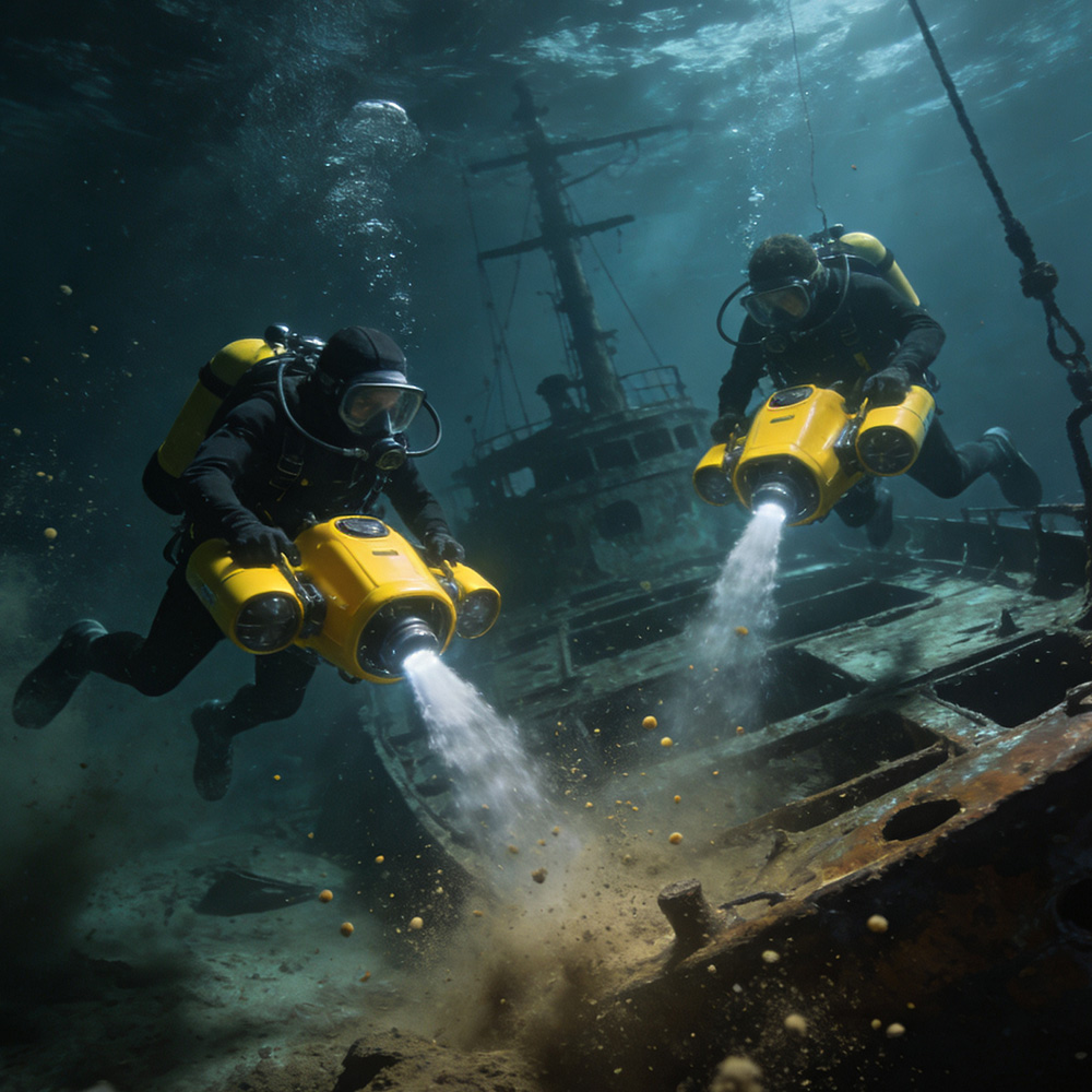 INR21700 5000mAh 22.2V Underwater Thruster Battery Case (2)