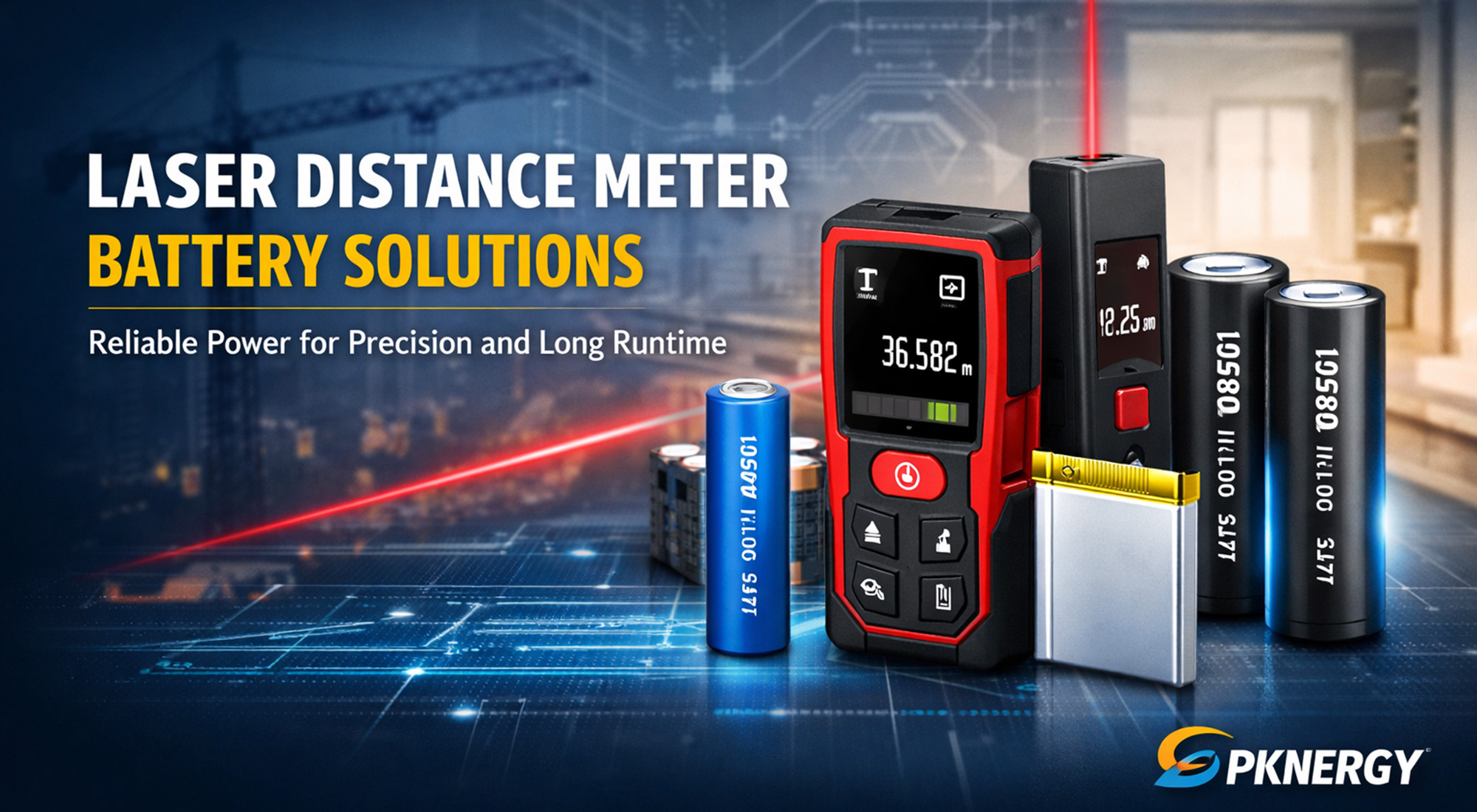 Laser Distance Meter Battery Solutions