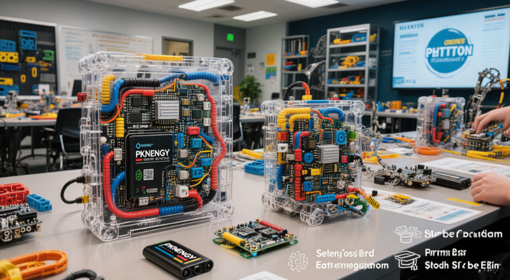 Lithium Battery Solutions for Robotics Maker Education Kits