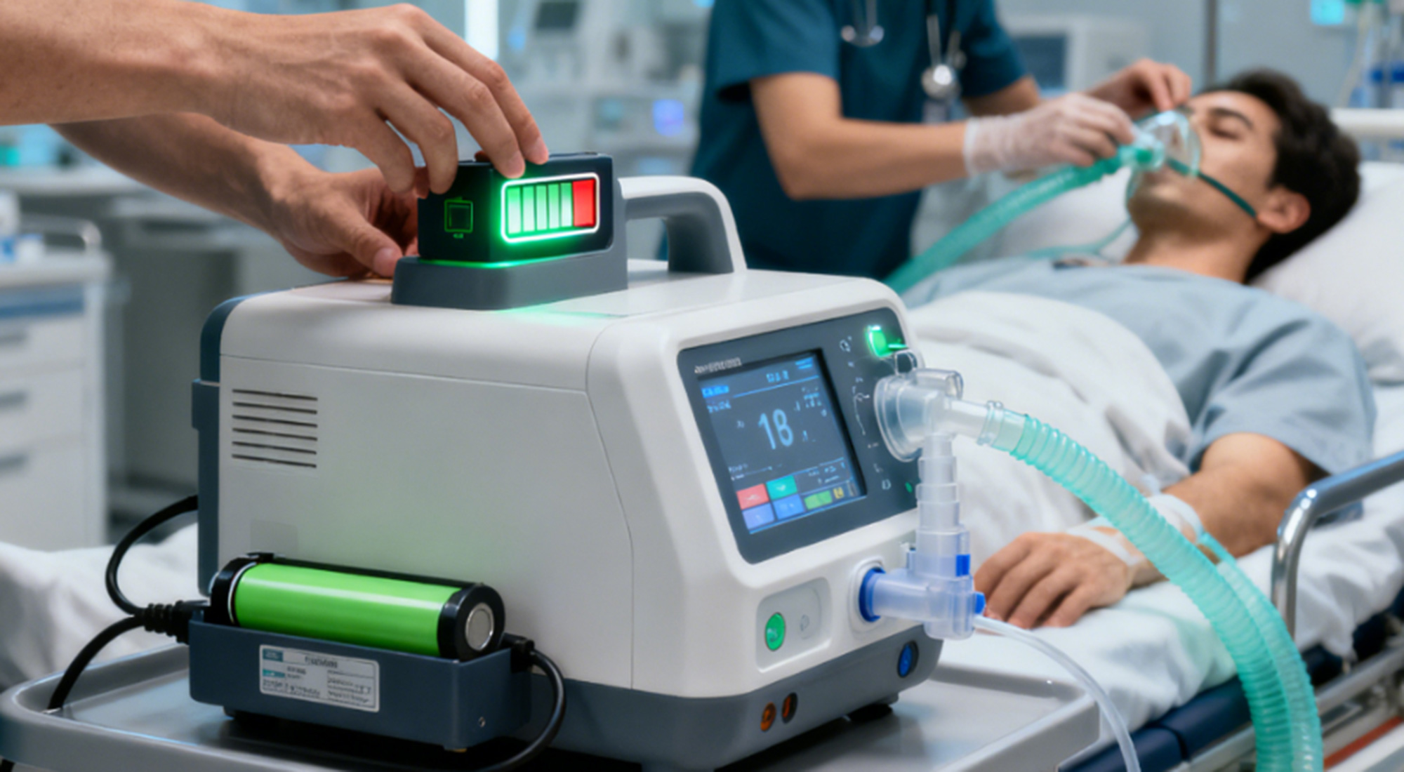 Lithium-Ion Battery Solutions for Medical Devices | PKNERGY Medical-Grade Power Packs