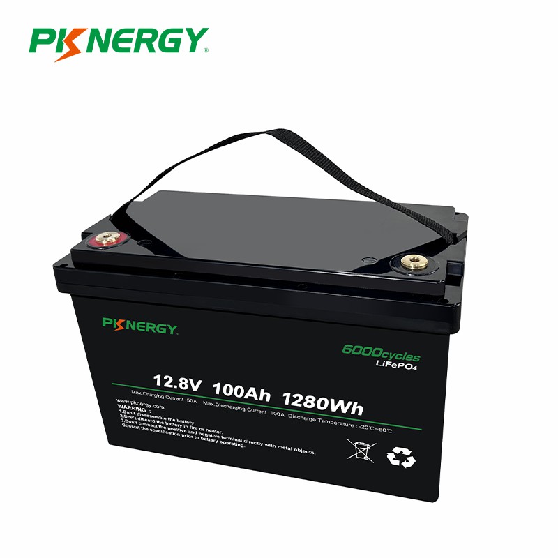 PKNERGY 12V 100Ah LiFePo4 Battery Pack