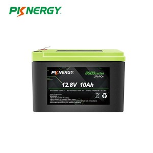 PKNERGY 12V 10Ah 6000 Times Cycles LiFePo4 Batt...
