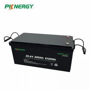 PKNERGY 25.6V 200Ah LiFePo4 Battery Pack