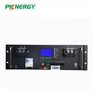PKNERGY 3U 51.2V 100Ah 5Kwh Rack Mounted Lifepo4 Battery with LCD Screen