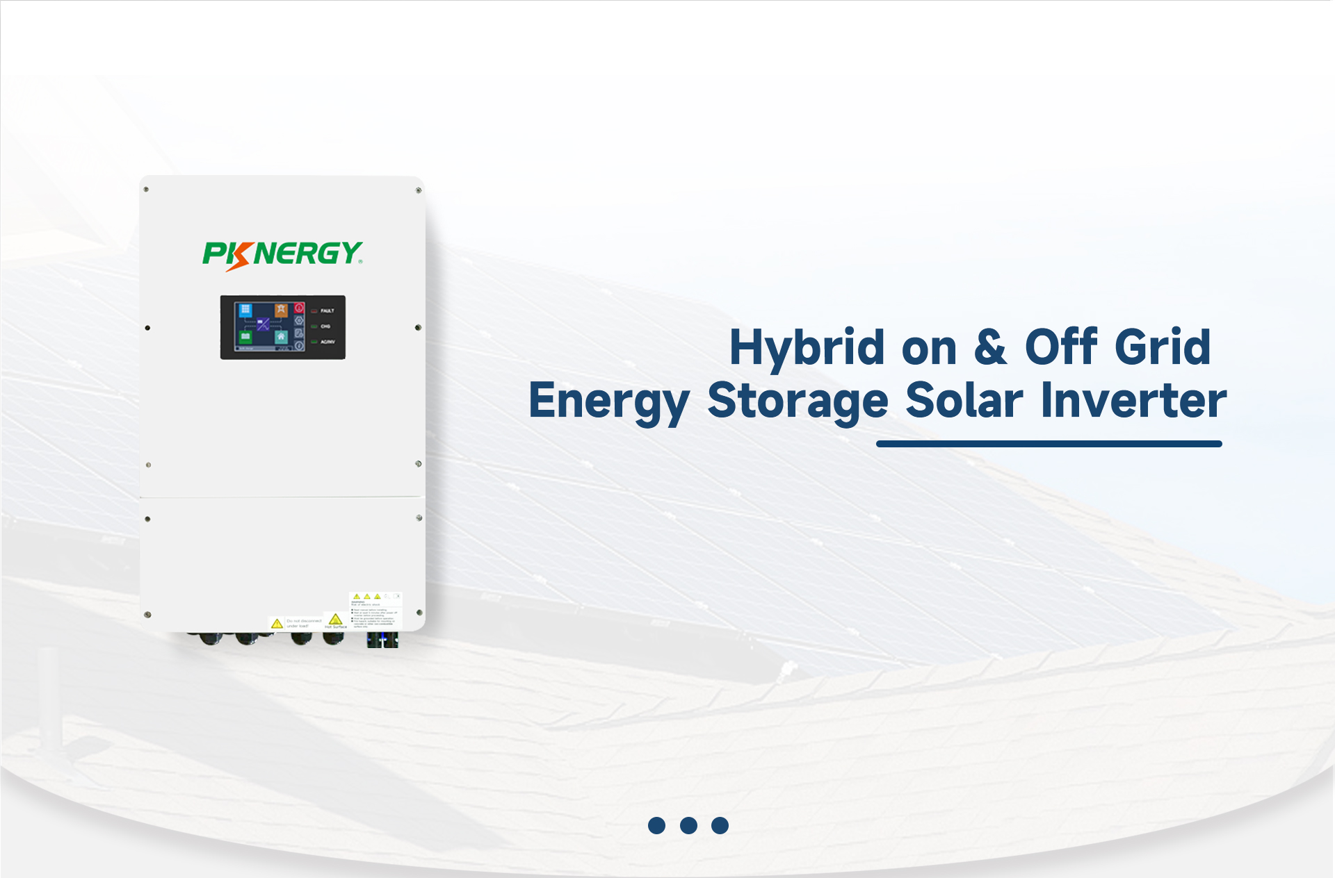 PKNERGY 6-8KW Hybrid On & Off Grid Energy Storage Solar Inverter (1)