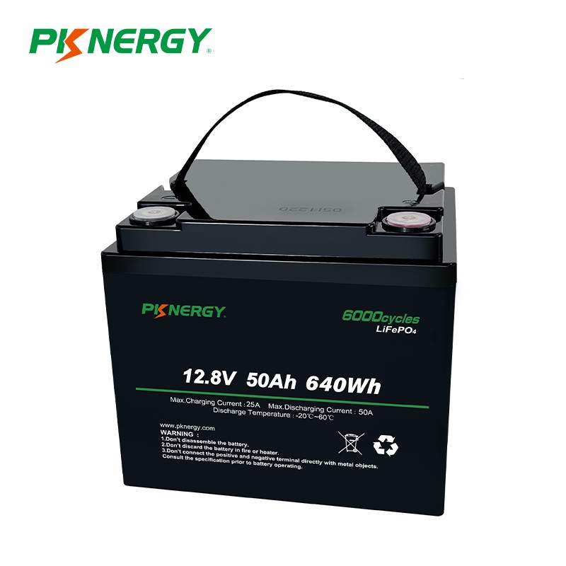 PKNERGY Factory Price 12V 50Ah LiFePo4 Battery Pack