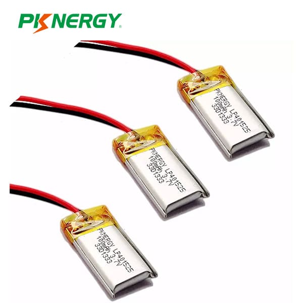 PKNERGY 3.7v 100mAh LP401525 Li-Polymer Battery