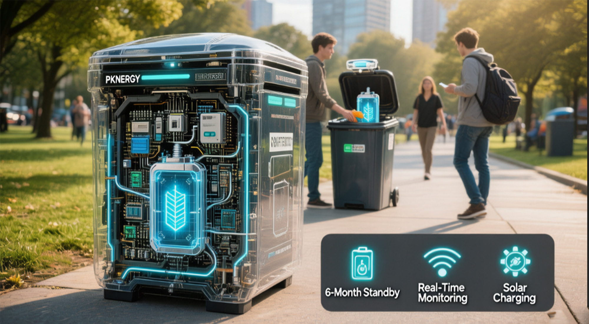 Why Smart Waste Bin IoT Modules Prefer 18650 Lithium Batteries