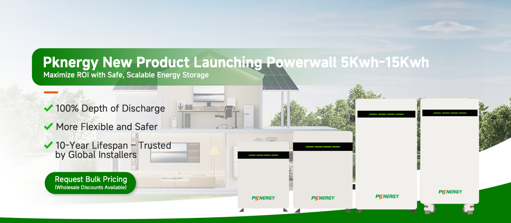 Pknergy-5-15Kwh solar battery